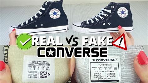 fake chucks shoes|how to tell a converse chuck.